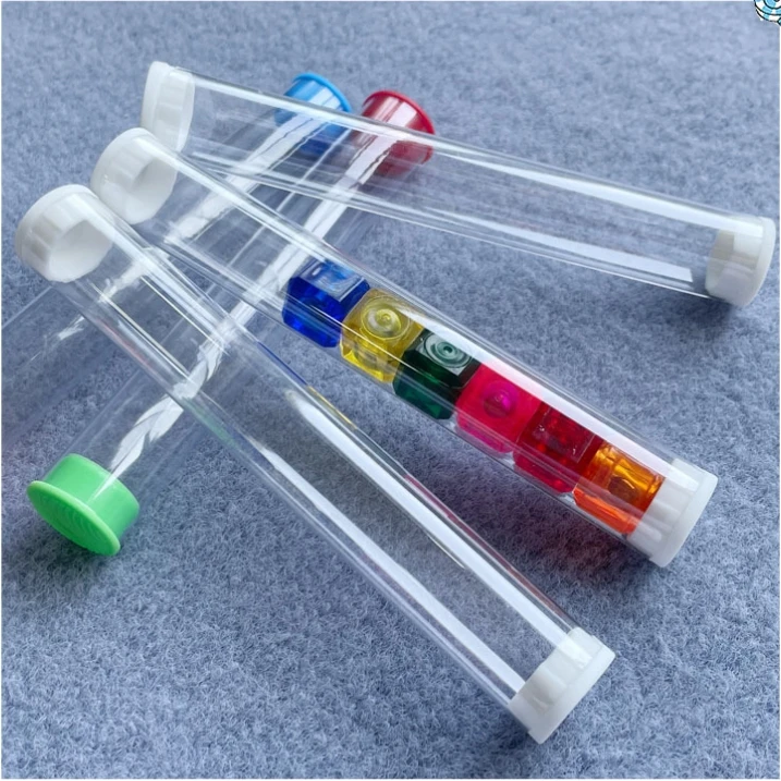 Clear PVC Plastic Cylinder Tube Container