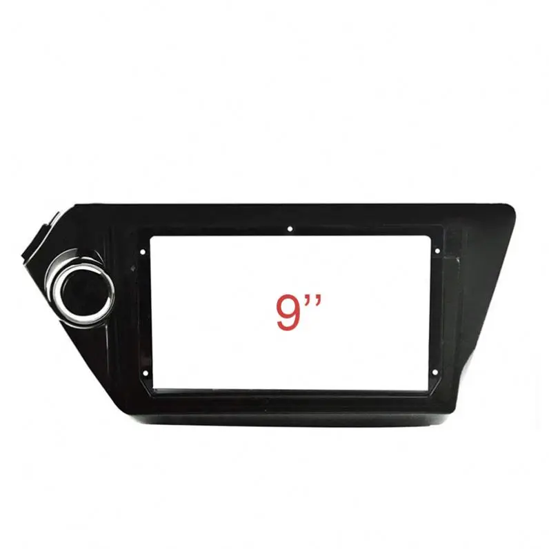 2 Din Car Fascia Radio Frame for Kia Rio3 Rio 3 K2 2010-2016 Transition Car Player Navigation DVD Frame with Cable