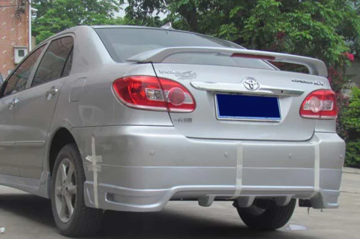  Задний спойлер из АБС-пластика для Corolla 2006 модель 2003 2004