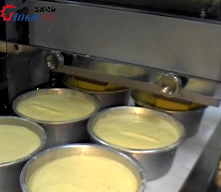 Industrial cup cakes maker sponge making filling dispenser small depositor machine