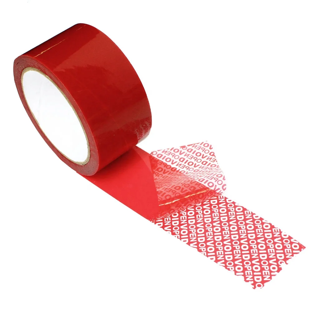 4- Recyclable VOID OPEN Envelope Box Carton Sealing Packing Shipping Security Tamper Evident Self Adhesive Tape