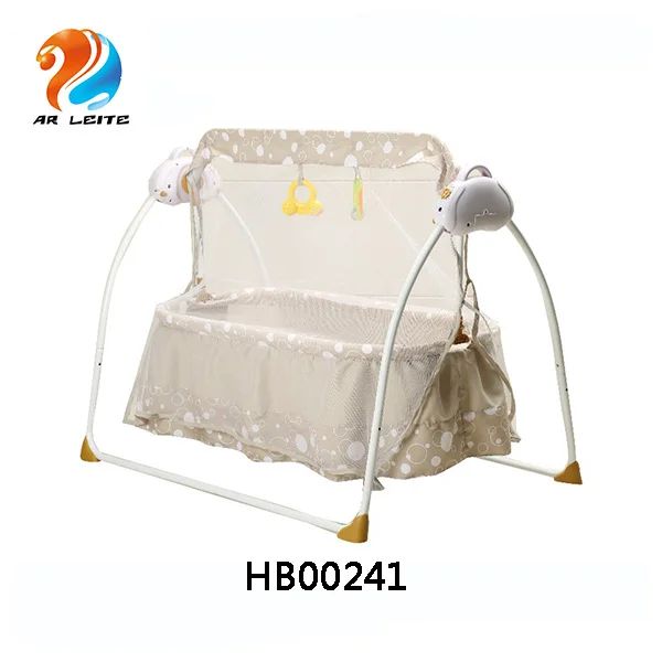 2019 Горячая продажа Складная Автоматическая babycrib EN71 качели кровать детская рокер с пультом дистанционного управления