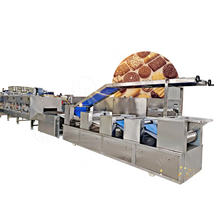 China Factory Soft Hard Biscuits And Cookies Making Machine Packaging
