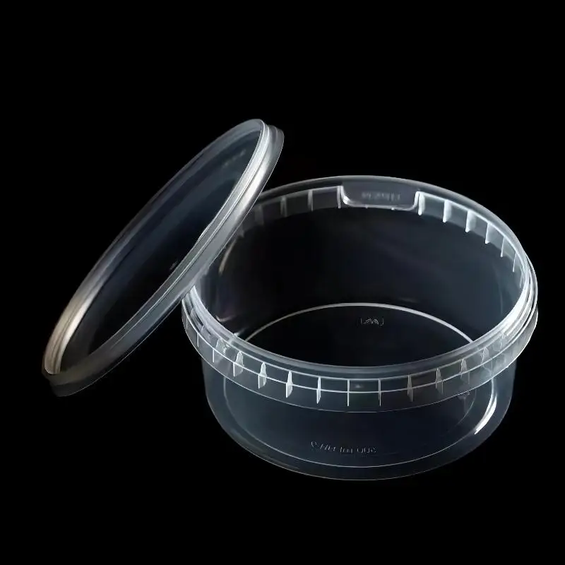 Customized transparent or clear disposable  food grade plastic container making machine for packaging