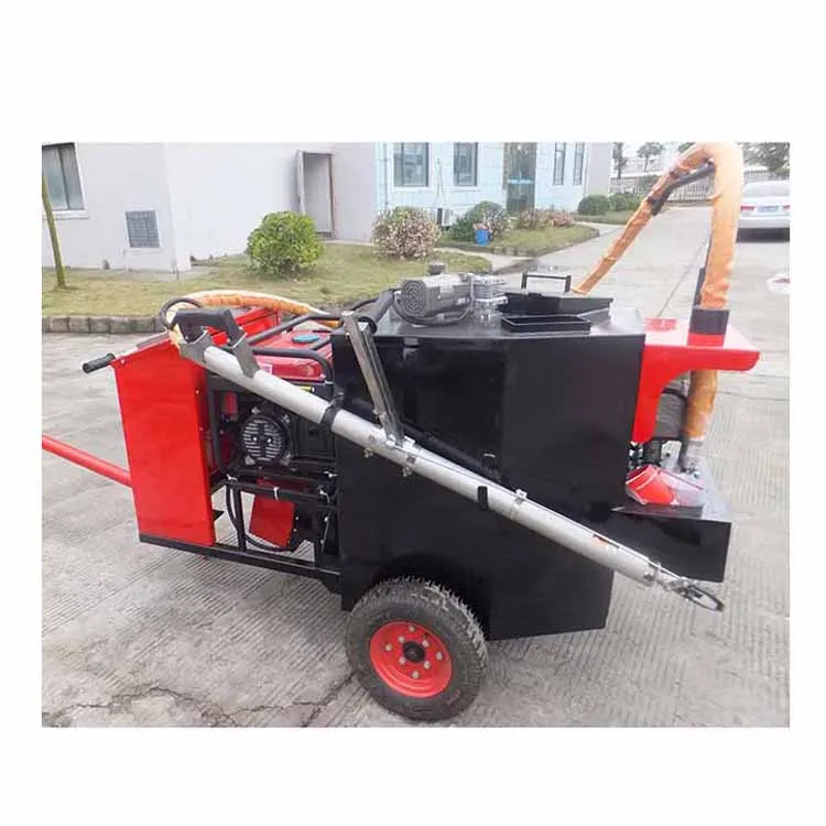 Cement pavement repair seam filling glue and asphalt heating machine mobile filler sealer