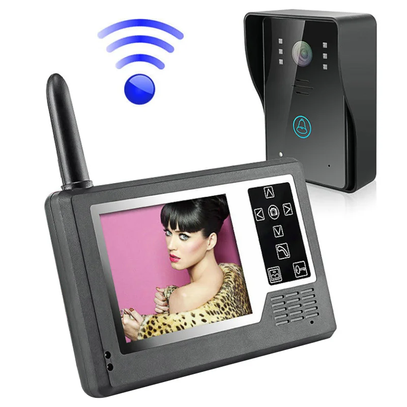 2.4G 3.5Inch Display  Smart Doorbell Camera Wireless Intercom System