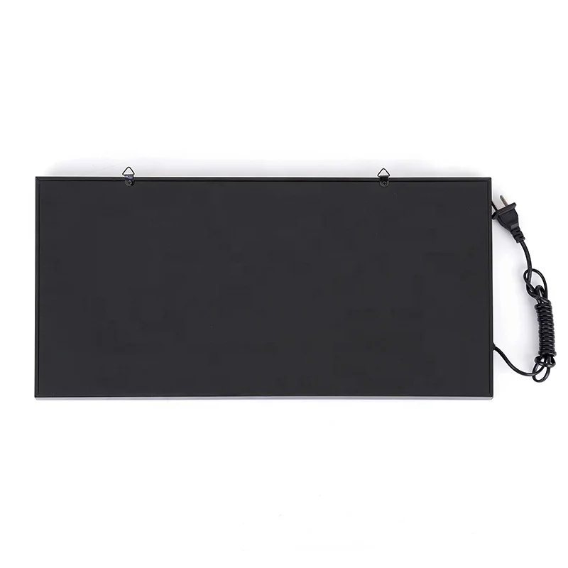 Factory direct 48*25cm lamp beads led lights board illuminated advertising signs