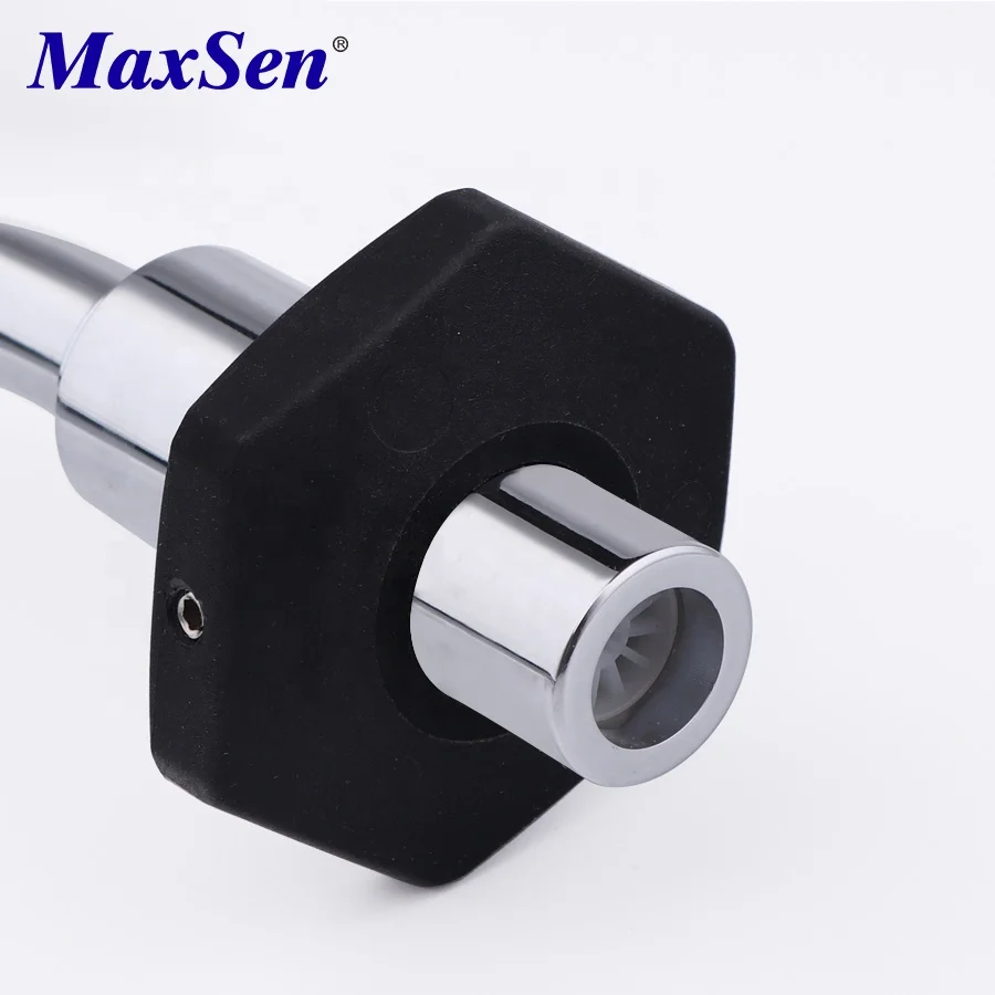 UPC NSF Wall Mount Double Handles Kitchen Sink Pot Filler Faucet Tap with Folding Spout