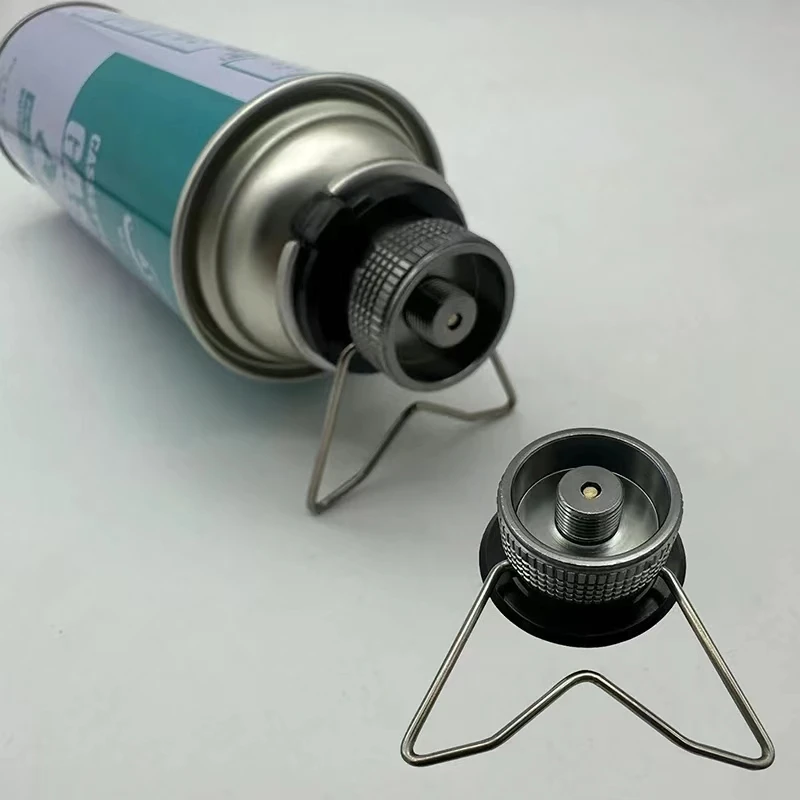 Outdoor Burner Adaptor Outdoor Gas Stove Propane Tank Gas Refill Adapter  Cassette Gas Cartridge Tank Cylinder Adapter