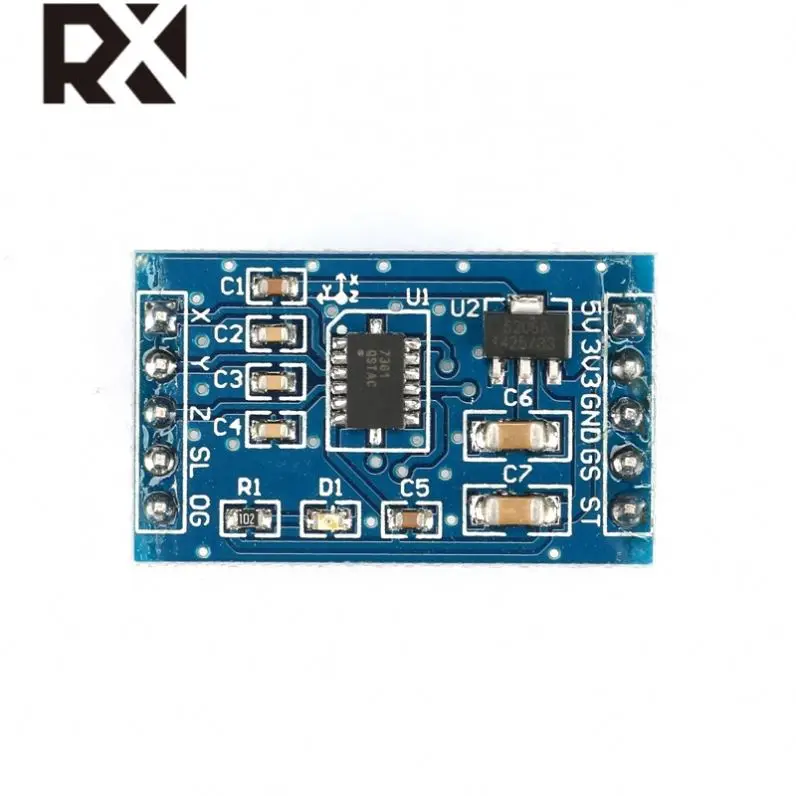 RX MMA7361 Acceleration Speed Module Tilt Slant Angle Sensor Digital Triaxial (REPLACE MMA7260)
