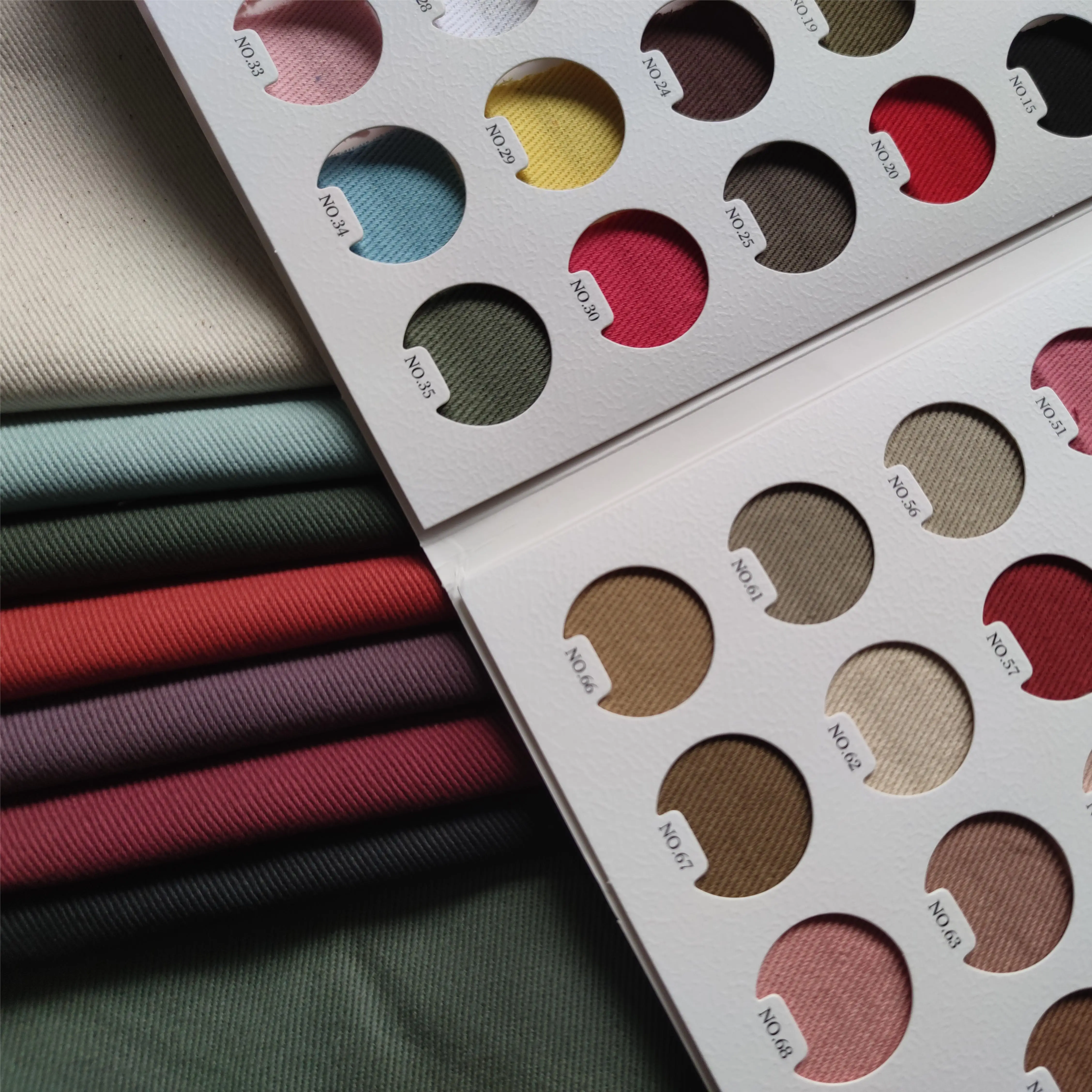 stock 200 colors high quality 100%cotton woven twill fabric formal tooling bed articles home clothing casual clothing   skirts