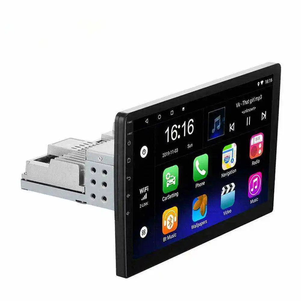 1Din 7 9 10 дюймов IPS сенсорный экран GPS Wifi задняя камера автомобиля стерео Мультимедиа Android 12 BT FM RDS автомобильное радио
