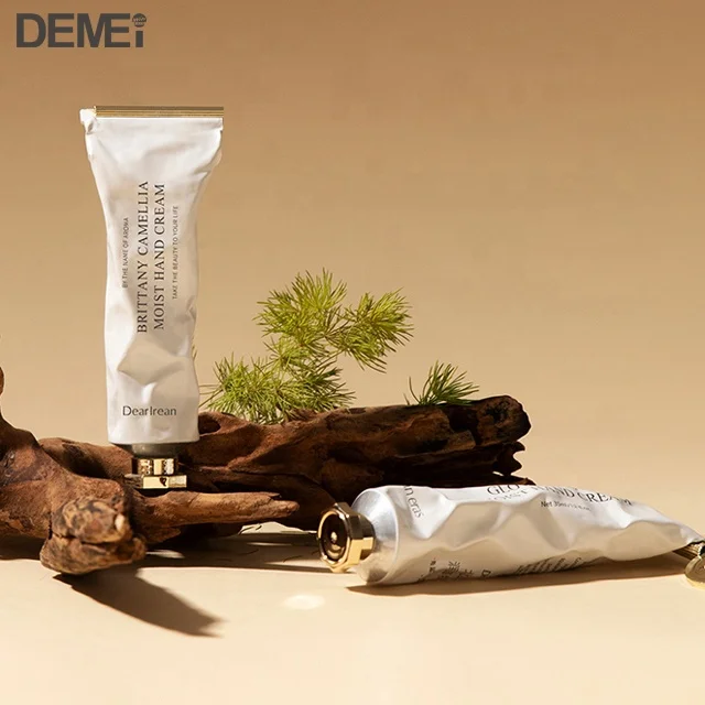 manufacture printed hand cream aluminum tube metal cosmetic packaging tubes for thin wall aluminum tube