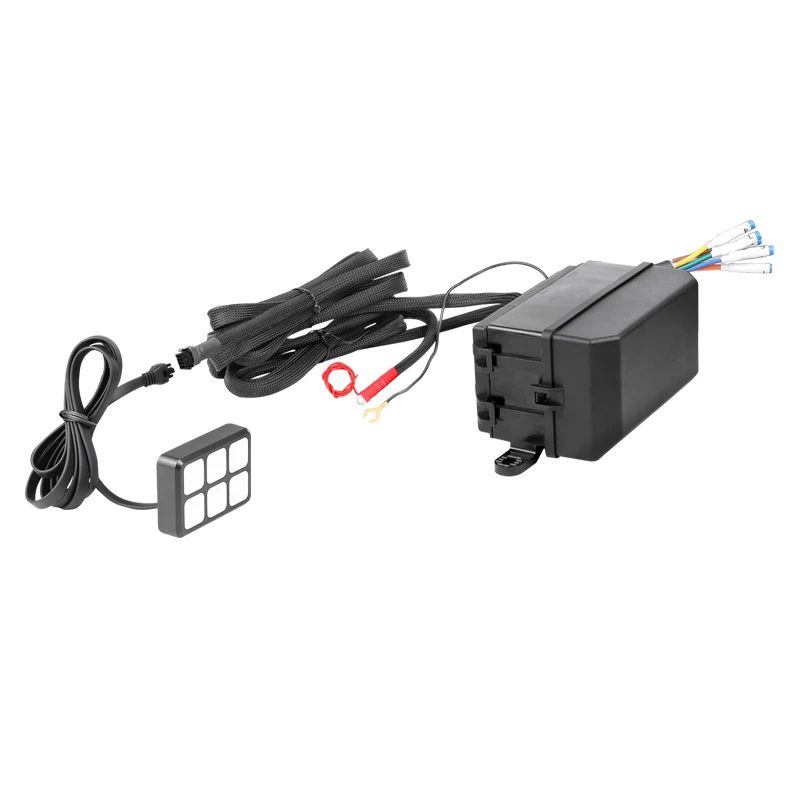 Easy Setup With Diy Stickers Green Led Backlit Waterproof Marine Boat 12V Touch Switch Panel