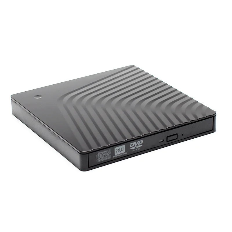 External DVD Player Optical Drive USB3.0 Type-C Computer Drive Burner Household DVD-RW Writer Dual Ports Reader Recorder Laptop