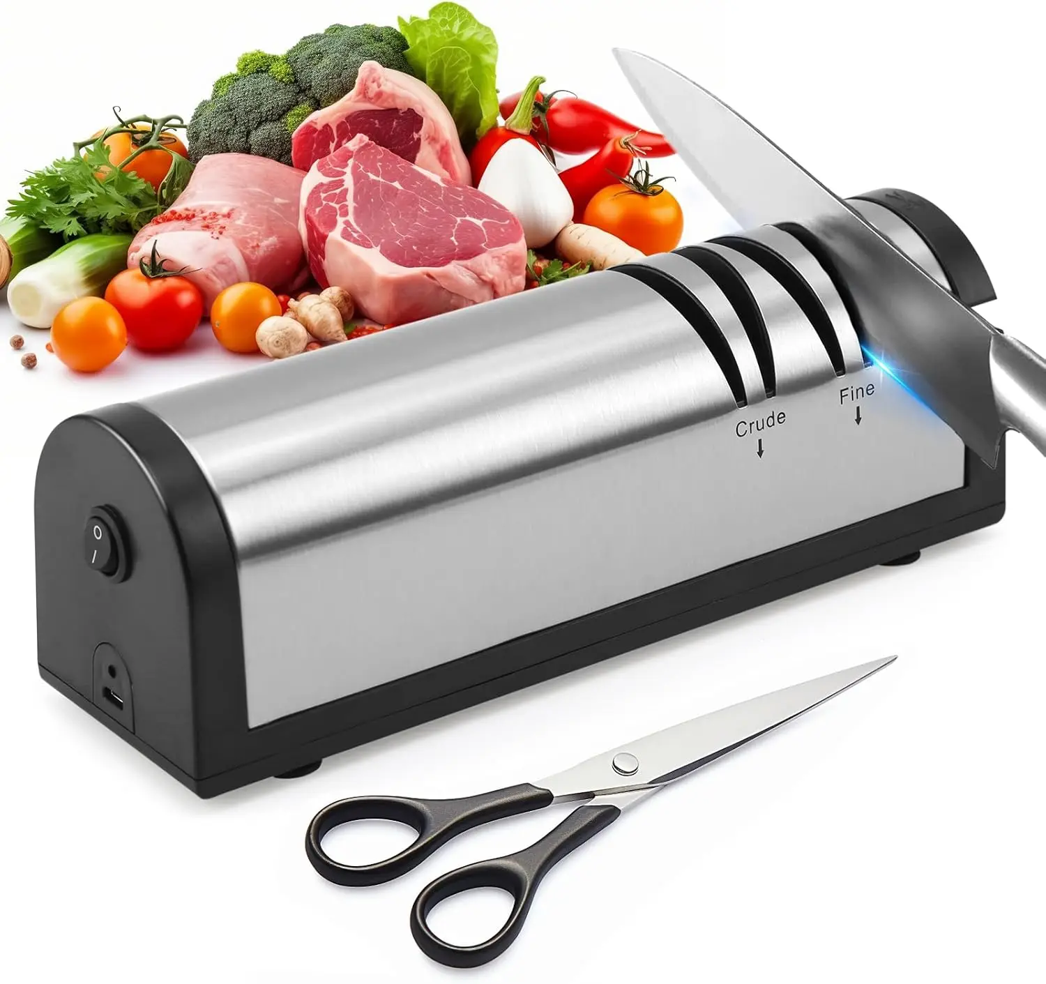 Wholesale China Hot New Electric Two Station Manual Knife Sharpener Drill Sharpening Tool