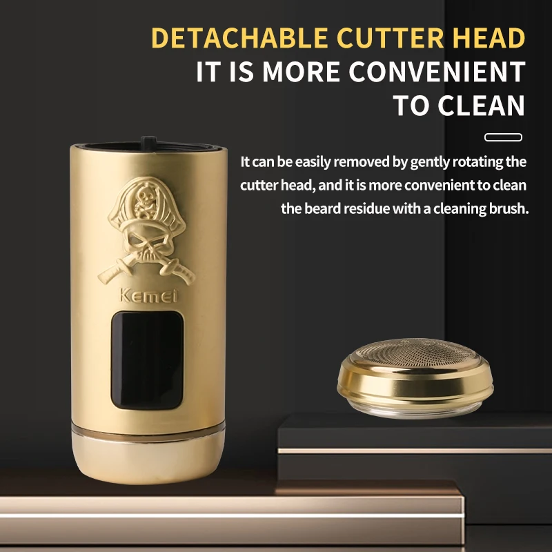 Kemei KM-C57 профессиональная мини-электробритва портативная электрическая бритва для мужчин