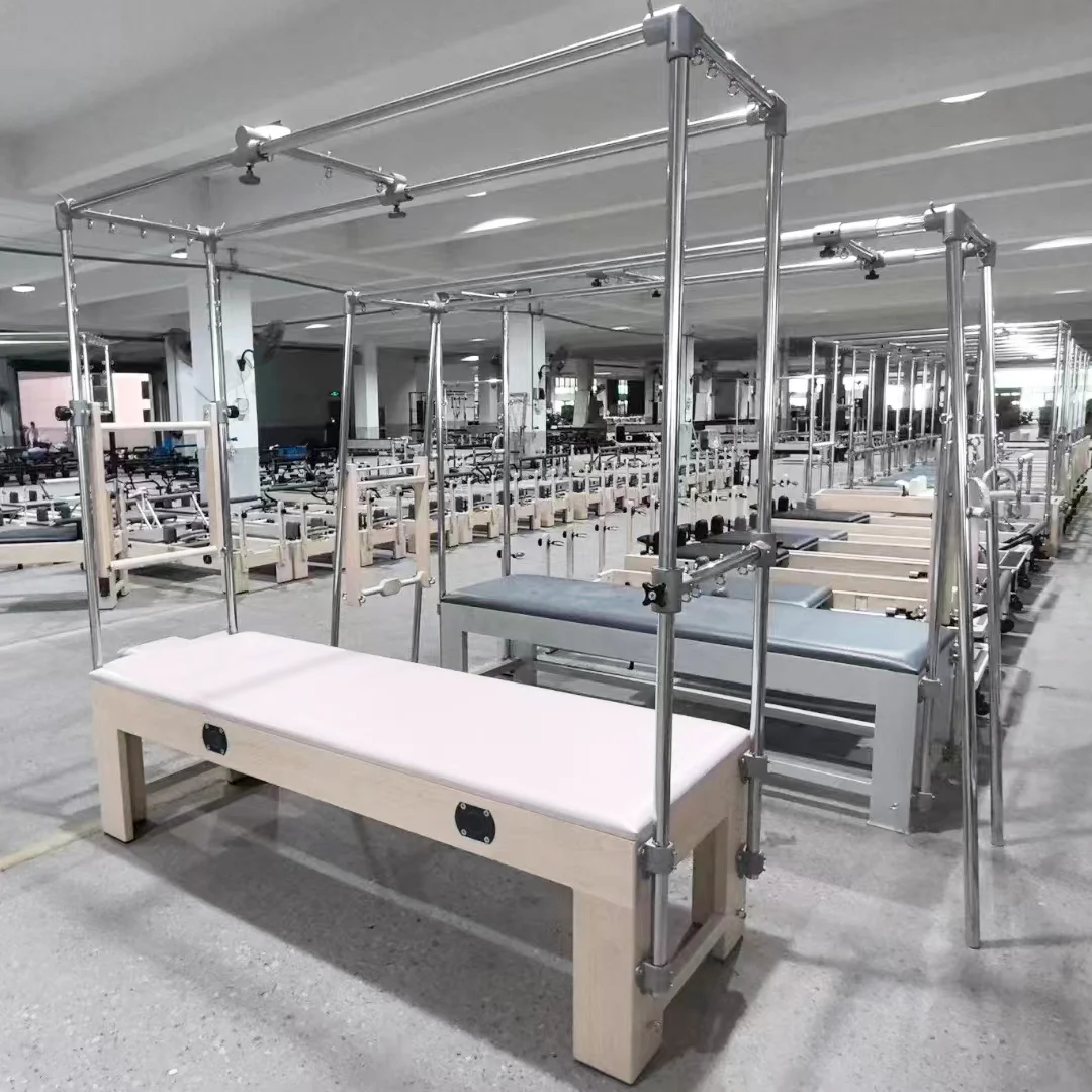 cadillac machinewood full trapeze maple commercial durable pilates cadillac reformer pilates cadillac