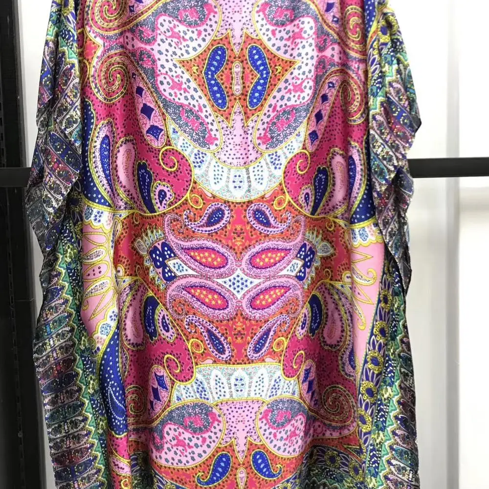 
plus size silk women lady multipurpose dress 