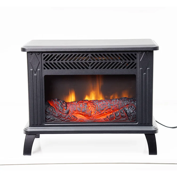 Fireplace Stove Indoor warm 2D LED 14 inch free standing electric fireplace stoves