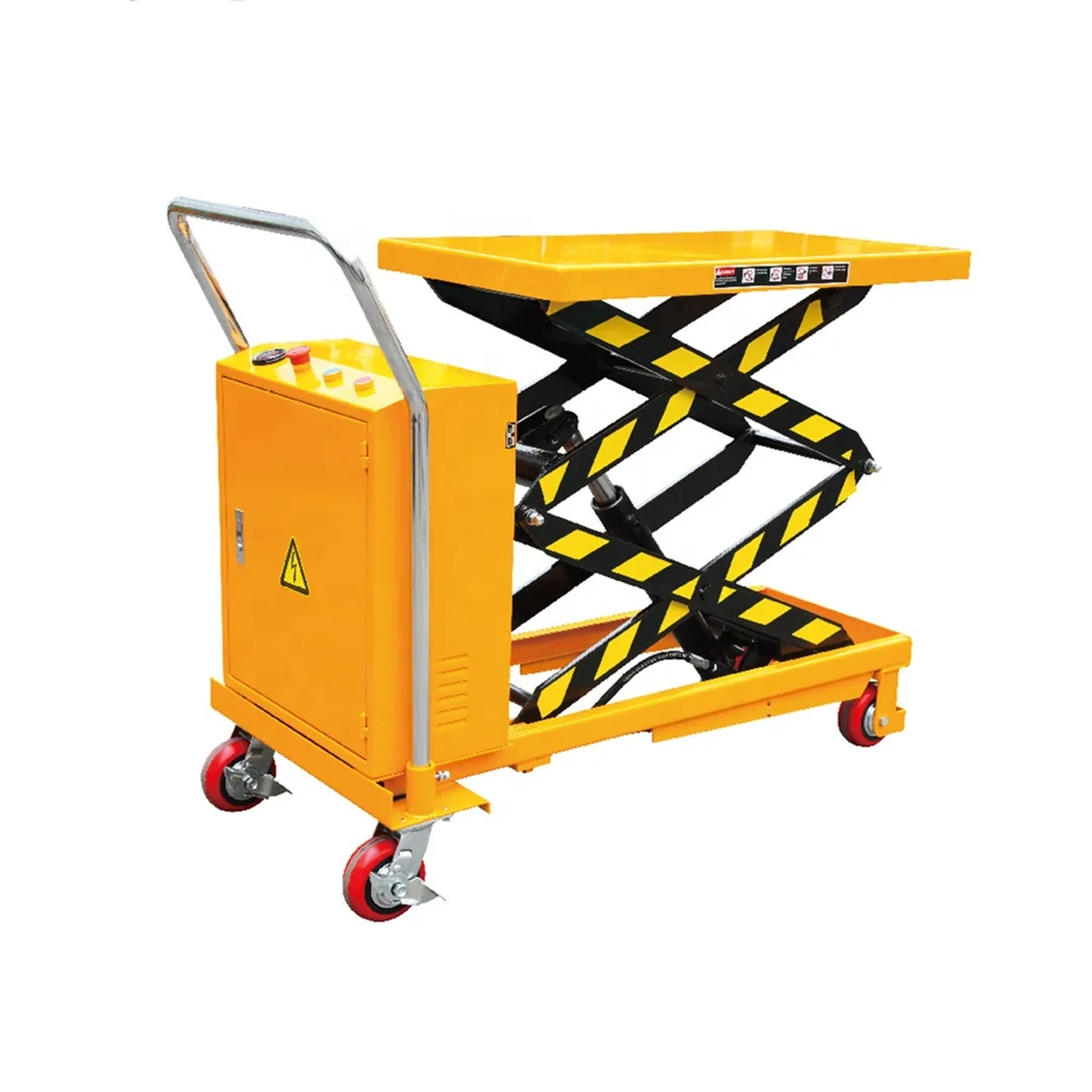 Lift platforms hydraulic trolley lift table cart manlift Mini scissor lift table DPS500
