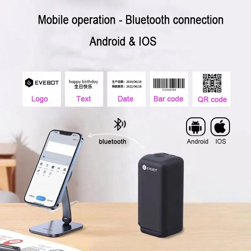 All-In-One Printpods Inkjet Printer For Home, Business, And DIY Projects, Compact Design