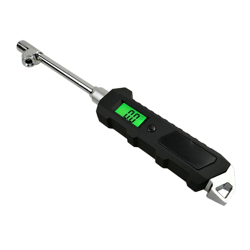 Wholesale Low Price Digital Tire Inflator Pressure Gauge Solid Brass Valve Core Dual Tire Gauge