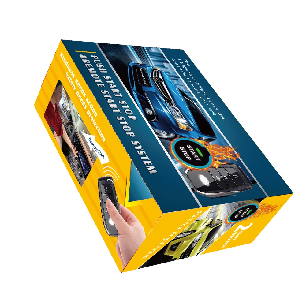  Drop Shipping Cheap Remote Engine Starter Smart Start Stop Keyless Entry Pke Car Alarm