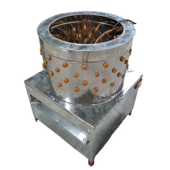 200-300 Chicken/hour Commercial Butchery Equipment Chicken Plucker/poultry Depilation Machine