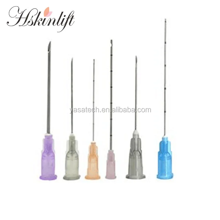 23g 50mm Micro cannula fine micro cannula 25g 38mm disposable micro blunt cannula