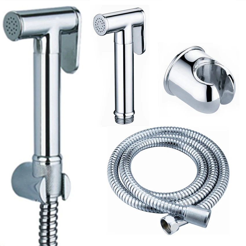 Bidet Sprayer for Toilet, Handheld Cloth Diaper Sprayer, Bathroom Jet Sprayer Kit Spray Attachment with Hose