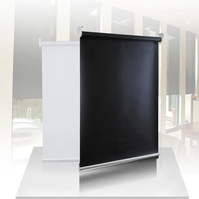 New Style Battery Power Blackout Roller Blind Fabric Ready Made Curtain Window For Bedroom Motorized Roller Shades