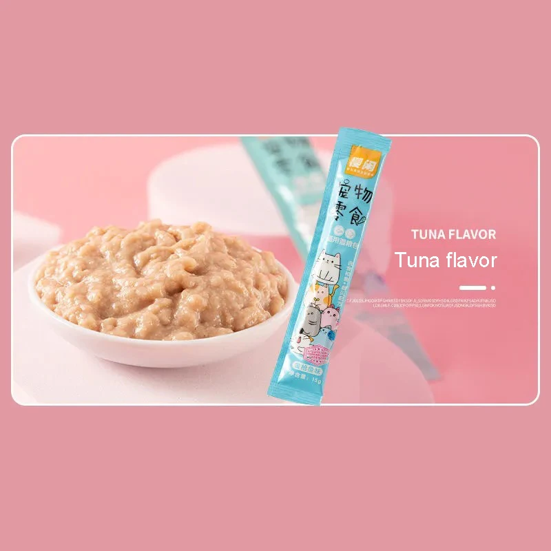 Cat snacks wholesale kitten fat hair cheek calcium nutrition canned food wet pack