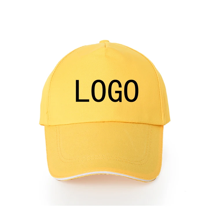 
Factory wholesale cotton plain baseball cap custom logo high quality hats in sports caps 