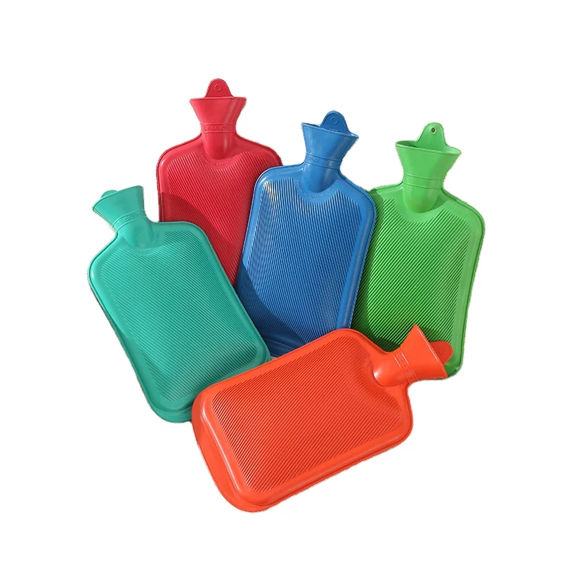 Factory Wholesale Reusable Hot Water Bottles Hand Warmer Hot Water Bottles rechargeable rubber hot water bottle with cover