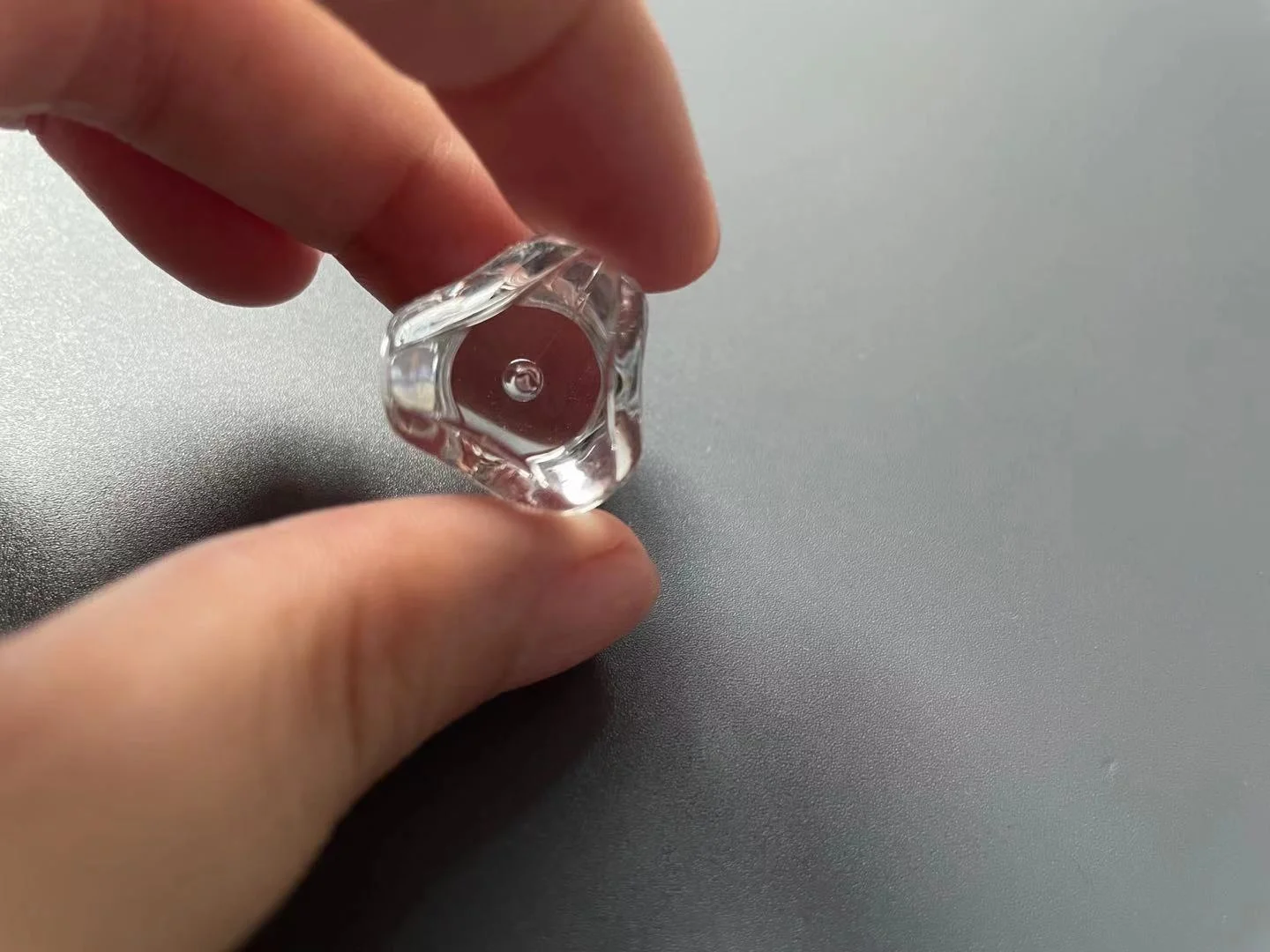 Mini Crystal Door Knobs Decorative Small Jewelry Box Handle Acrylic Drawer Cabinet Clear Pull Handles