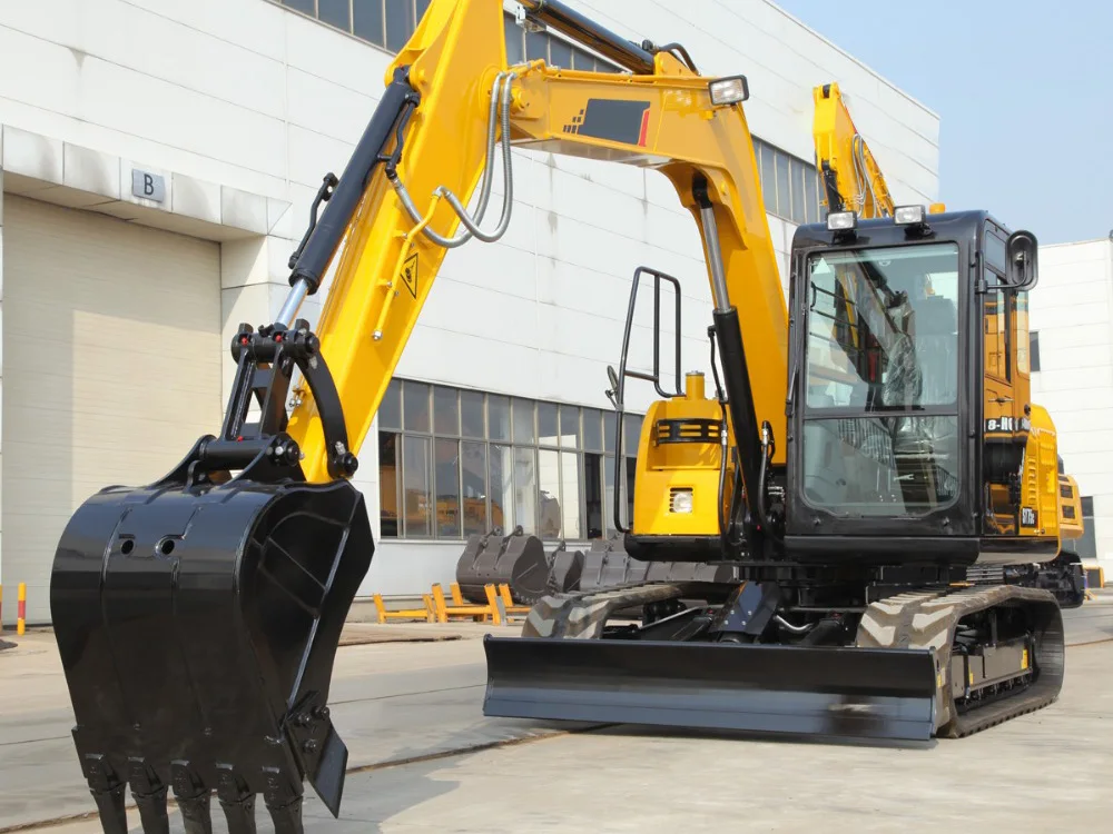 SY75C мини-экскаватор 7.5ton SY75CPro гидравлический гусеничный экскаватор