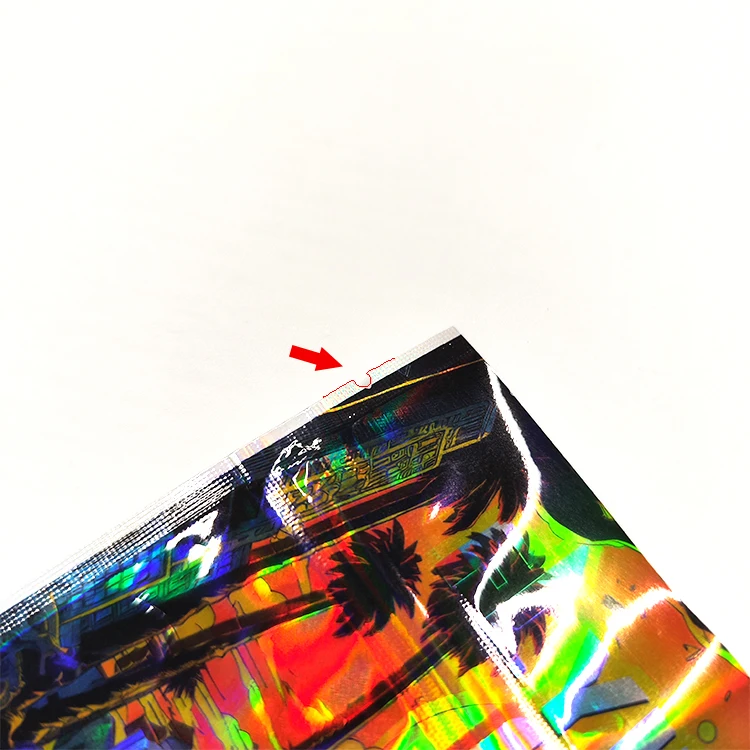 Custom Gummy 3.5 Smell Proof Foil 3.5g Packaging Pouch Ziplock Custom Printed Mylar Bags