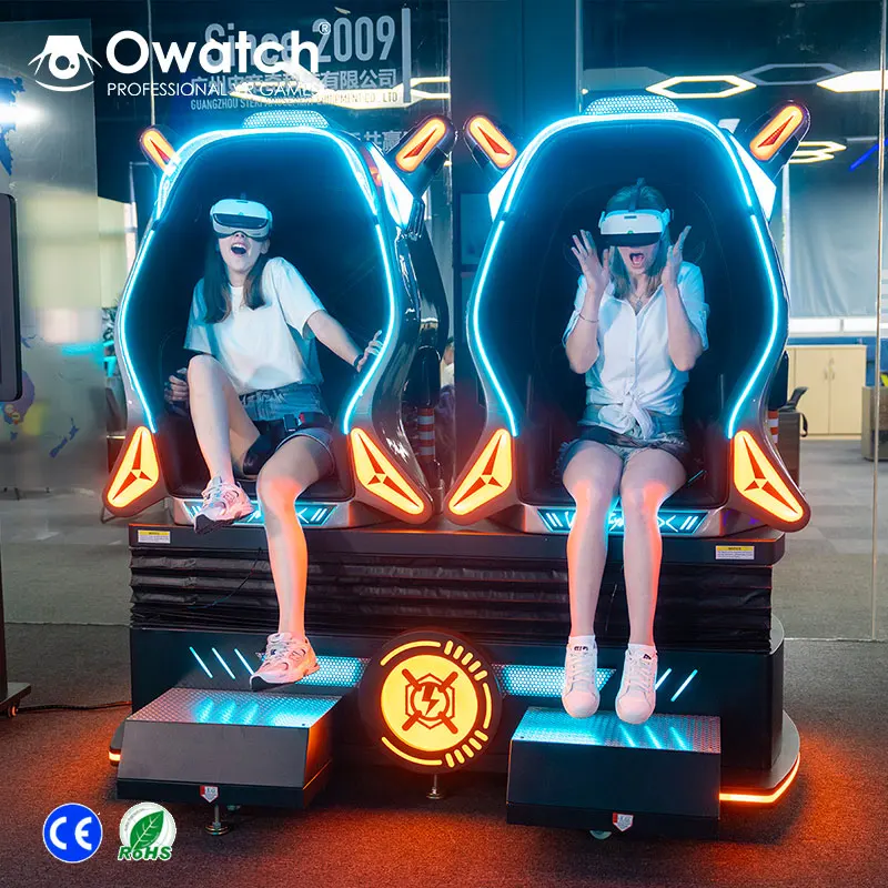 Great Profit Max Visual 9d Cinema With VR Headset Double Seats Players 9d Virtual Reality for Sale