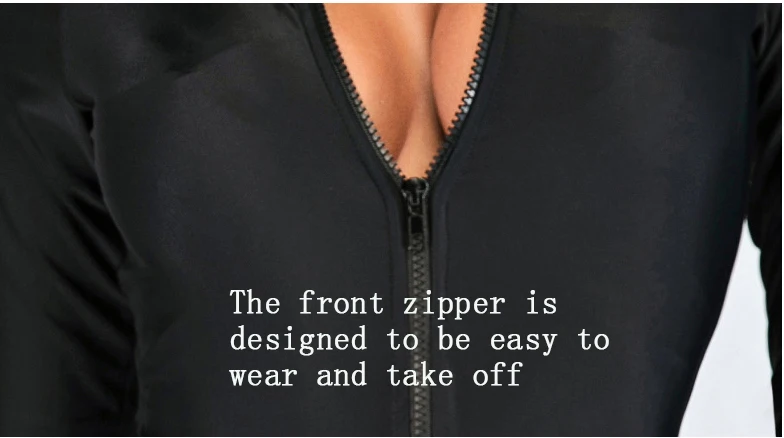 Слитный купальник Sbart с длинным рукавом женский купальный костюм черного цвета большого размера треугольный Монокини