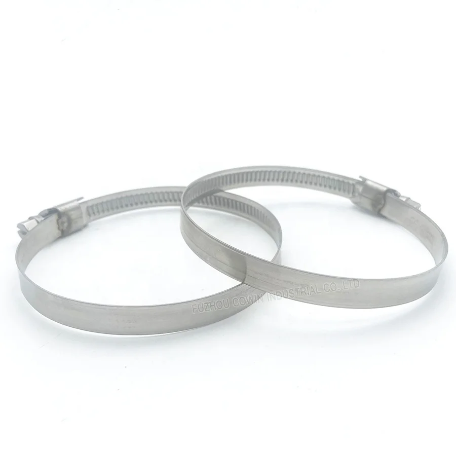 Professional supplier for Germany Type hose clamp 304 stainless steel Hose clip 60-80mm
