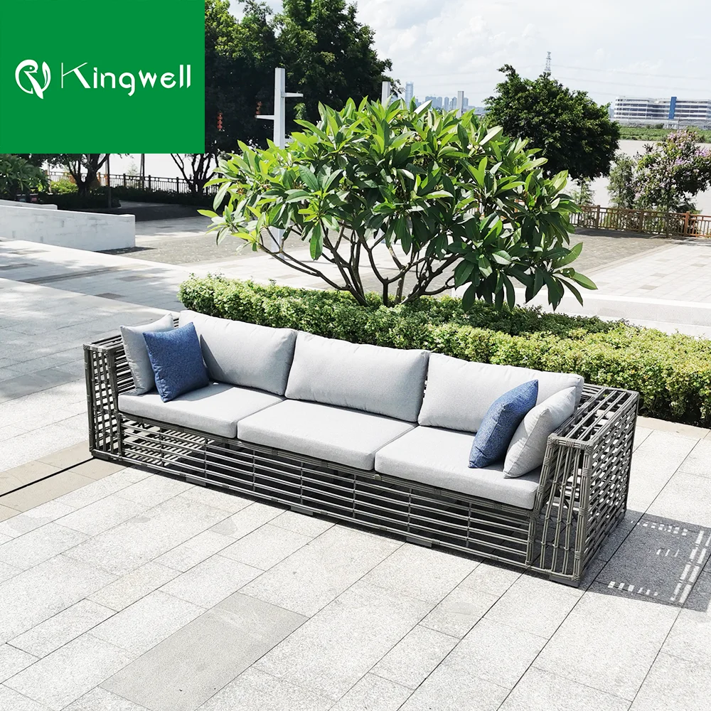 Outdoor Furniture Garden Sets Best Seller Plastic Wicker Sofa Set Rattan Patio F For Sale