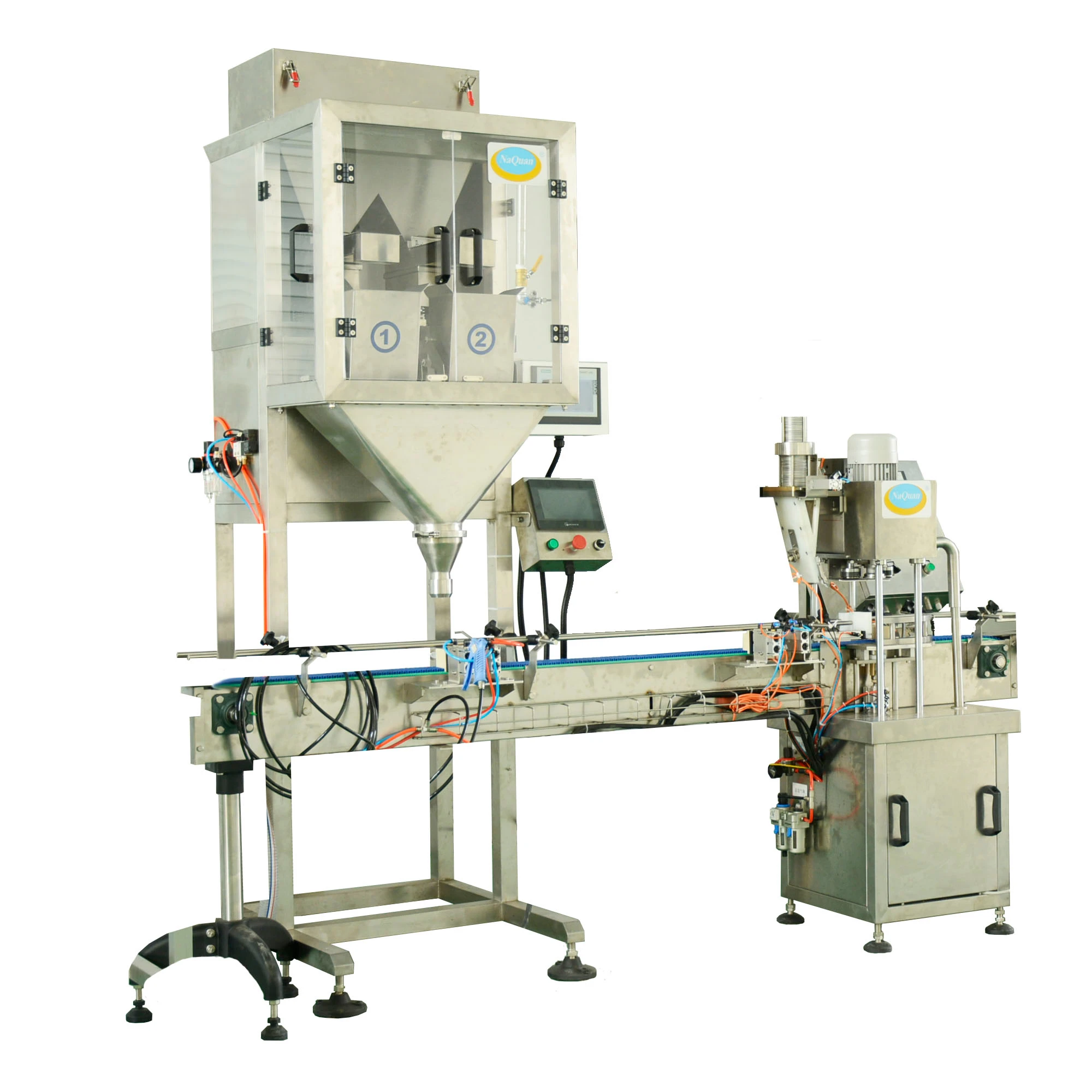 Rice can filling  packing machine for tin can sealing
