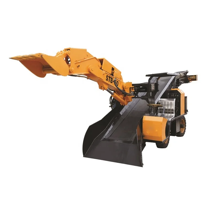 60/80/120/180 Mining Diesel Mucking Loader Scrape Conveyor Belt Conveyor Underground Mining Mucking Loader For Sale