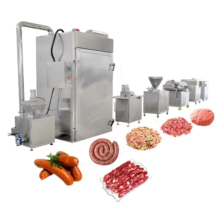 OCEAN Chorizo Make Machine Small Scale Sausage Machine Hydraulic Sausage Filler and Twist Machine