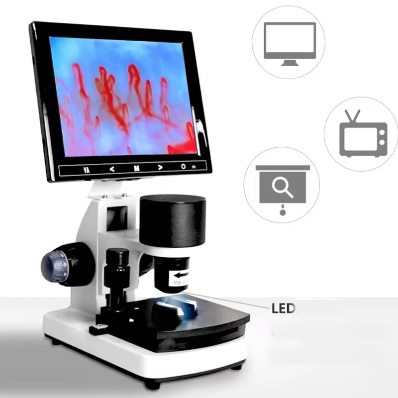 Latest clinic use nailfold capillaroscopy microcirculation microscope test machine