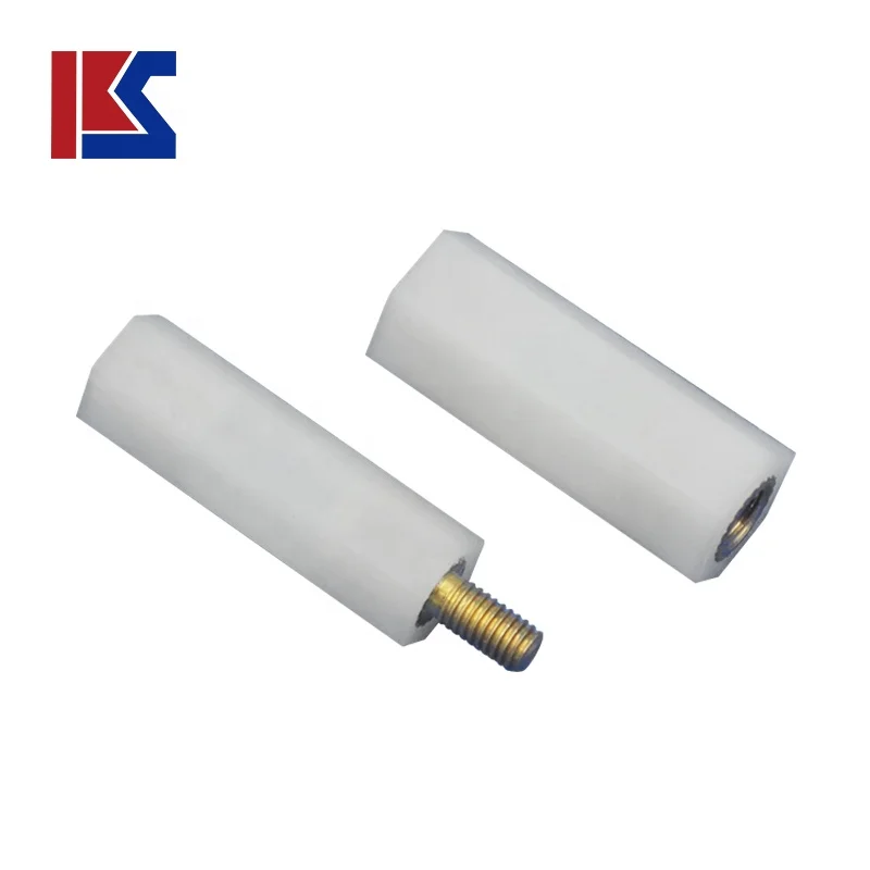Single-pass nylon shell internal copper isolation plastic spacer support M2 M2.5 M3 M4 isolation column