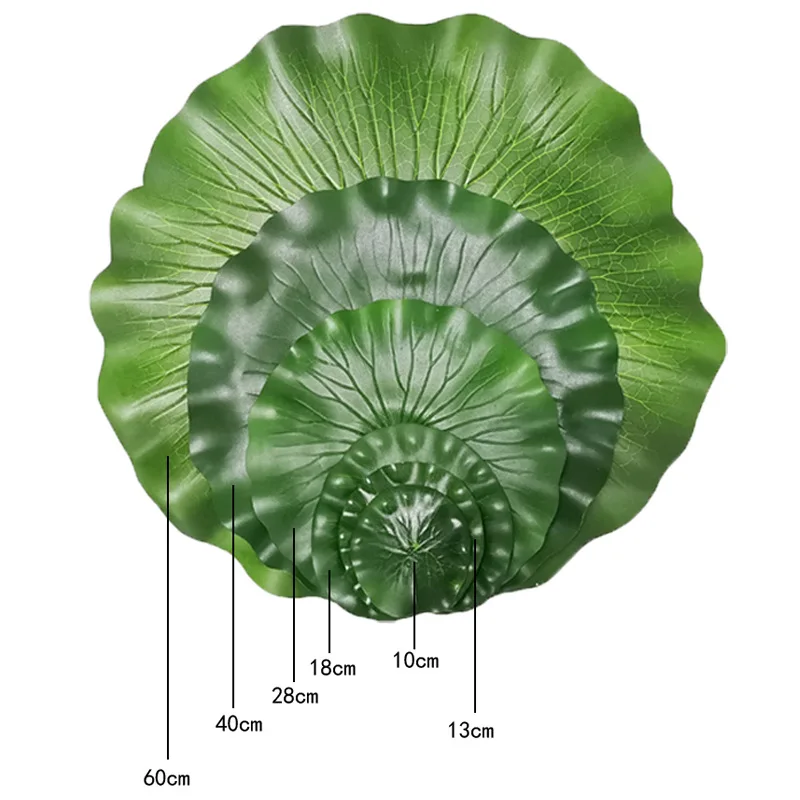 High quality faux floating white pink blue lotus water lily EVA fake floating water artifical foam lotus flowers