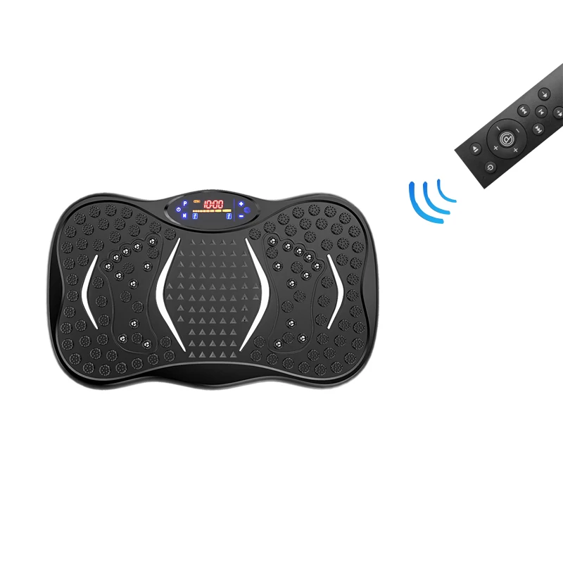 Hot Sale Vibration Plate Platform Professional Crazy Fit Massage Super Body Shaper Free Weights