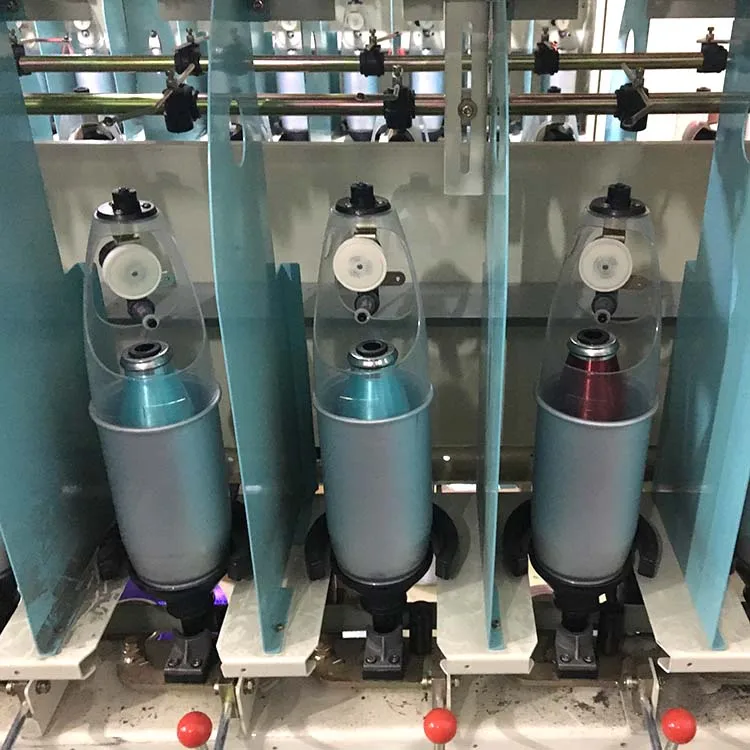 Twisting machine exclusive use spindles with capes tension parts